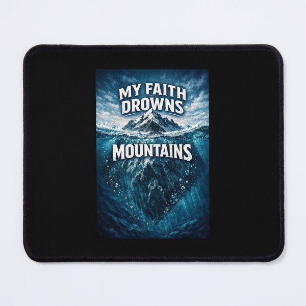 Item preview, My Faith Drowns Mountains designed and sold by BigBlueD56.