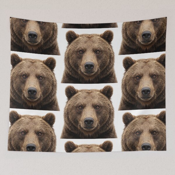 Item preview, Adult Bear Wild Intense Stare designed and sold by RamboDesign.