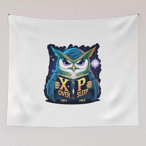 Item preview, XP: Oversleep  gaming quote designed and sold by SloganSauce.
