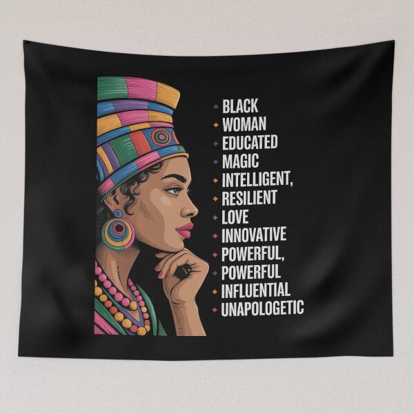 Item preview, I Am Black Woman Educated Black History Month Black Girl designed and sold by joedavila.
