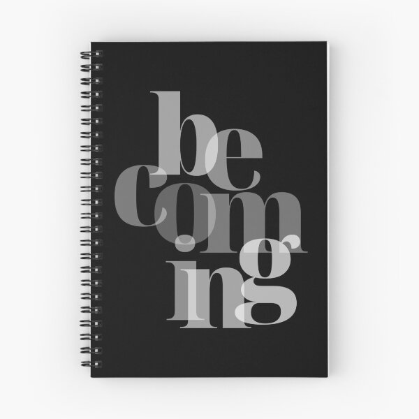 Item preview, Becoming - Minimalist Zen Typography Poster - Black designed and sold by Lucia Fontes.