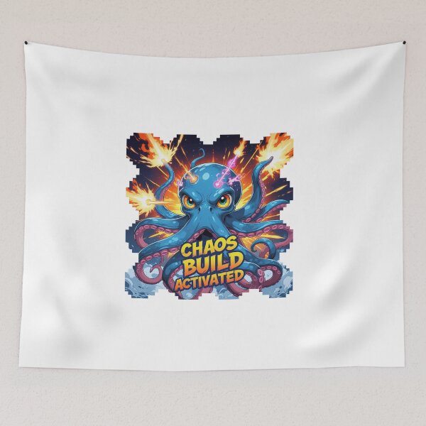 Item preview, Chaos Build Activated designed and sold by SloganSauce.