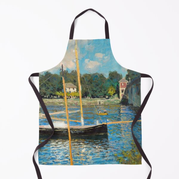 Item preview, The Bridge at Argenteuil by Claude Monet: Impressionist River Landscape Poster designed and sold by artofuniverse.
