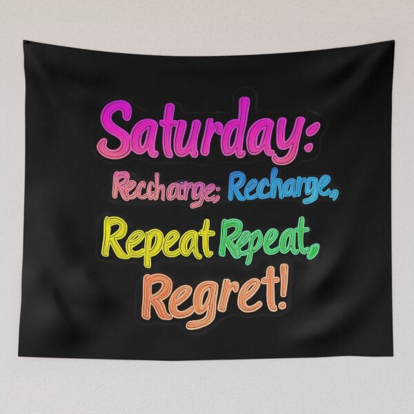 Item preview, Saturday  regret designed and sold by Kat's Design Hub.
