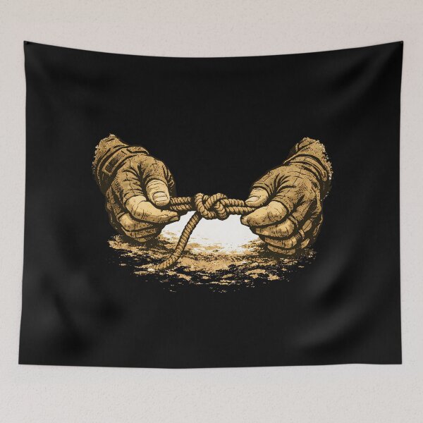 Item preview, Hands Tying Survival Knot designed and sold by Tactical Override.