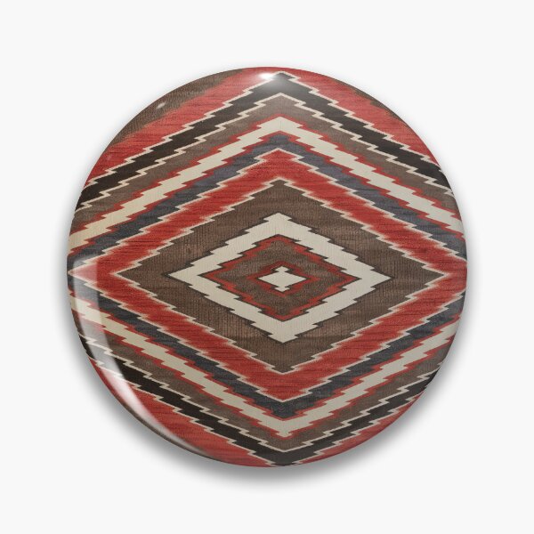 Item preview, Navajo Saddle Blanket - 1895 Rio Grande Region, American Heritage Design - A National Treasure designed and sold by INNERHARMONY2.