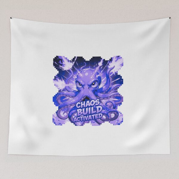 Item preview, Chaos Build Activated streamer merch designed and sold by SloganSauce.