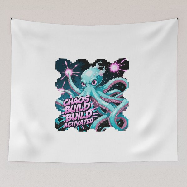 Item preview, Chaos Build Activated rpg gamer designed and sold by SloganSauce.