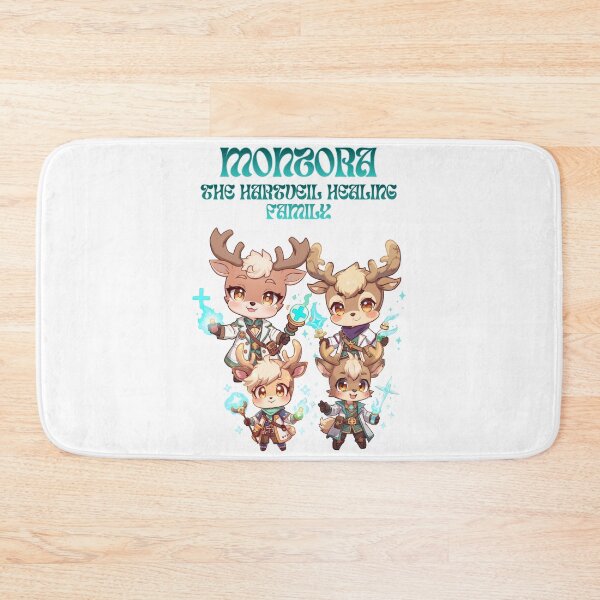 Item preview, Monzora – The Hartveil Healing Family | Cute Fantasy Deer Doctors Art designed and sold by Monzora.