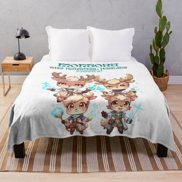 Item preview, Monzora – The Hartveil Healing Family | Cute Fantasy Deer Doctors Art designed and sold by Monzora.