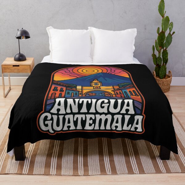 Item preview, Antigua Guatemala Retro Trippy Art Travel designed and sold by TomFrontierArt.