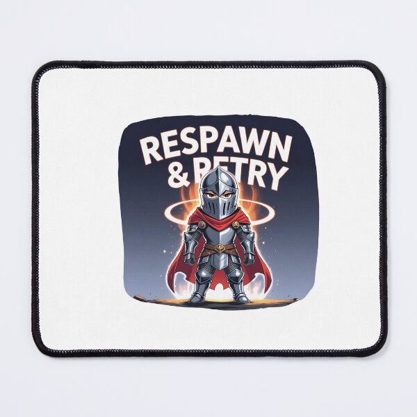 Item preview, Respawn and Retrial designed and sold by SloganSauce.