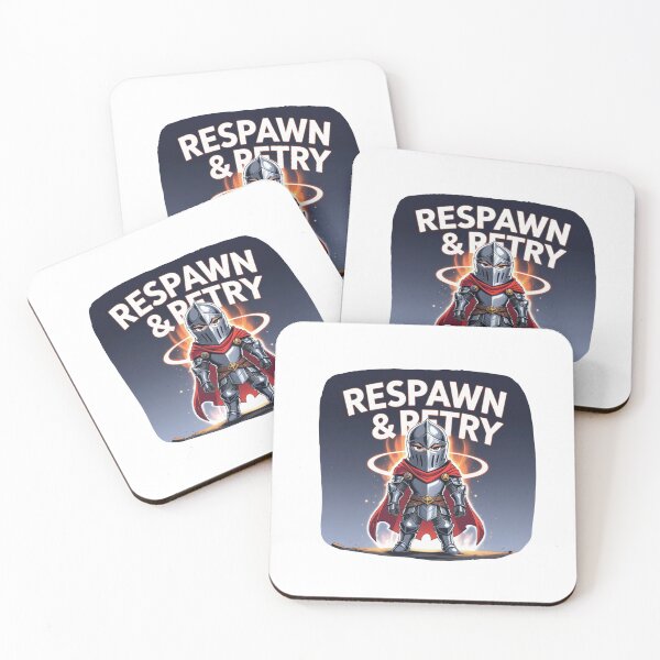 Item preview, Respawn and Retrial designed and sold by SloganSauce.