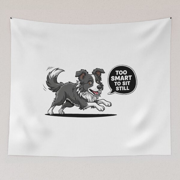 Item preview, Border Collie Brain Power designed and sold by josiasalves65.