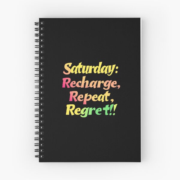 Item preview, Saturday recharge or not designed and sold by Kat's Design Hub.