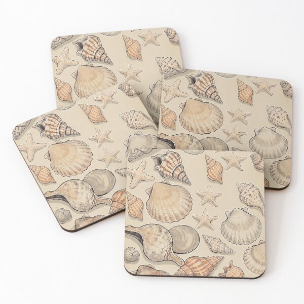 Item preview, Seashells Beach Aesthetic Beach Vibes 1 of 4 designed and sold by Beachy.