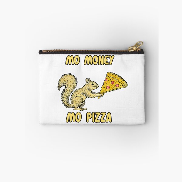 Item preview, Mo Money Mo Pizza Funny Squirrel Eating Pepperoni Slice designed and sold by TeeARTHY.