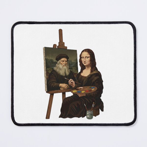 Item preview, Leonardo da Vinci Painting Mona Lisa Art History Humor designed and sold by TeeARTHY.