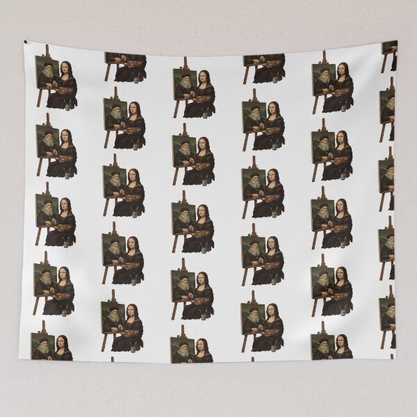 Item preview, Leonardo da Vinci Painting Mona Lisa Art History Humor designed and sold by TeeARTHY.