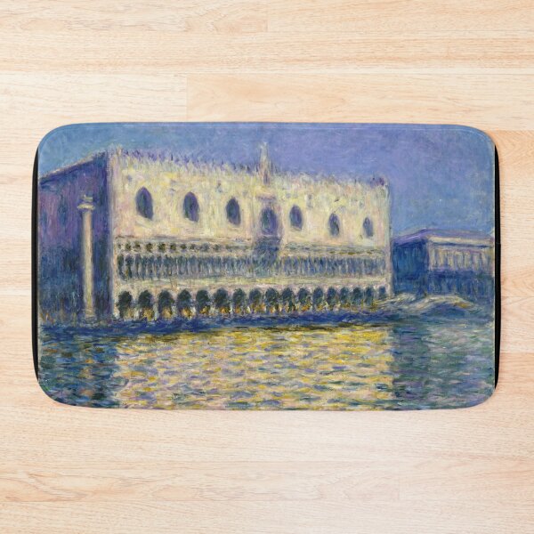 Item preview, The Doges Palace Le Palais Ducal by Claude Monet: Venetian Impressionist Poster designed and sold by artofuniverse.
