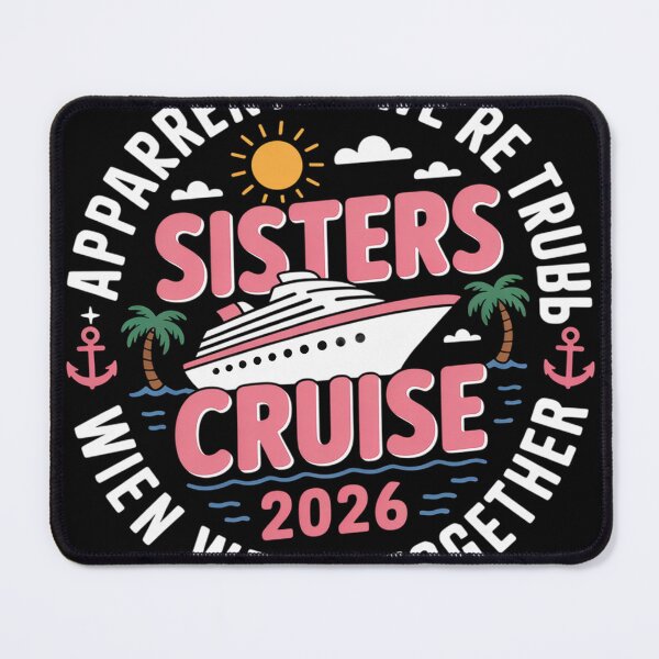 Item preview, Sisters Cruise Trip 2026 Vacation Sisters Cruising designed and sold by KristieRamsey.