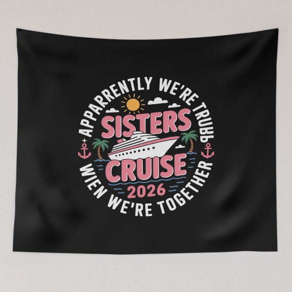 Item preview, Sisters Cruise Trip 2026 Vacation Sisters Cruising designed and sold by KristieRamsey.