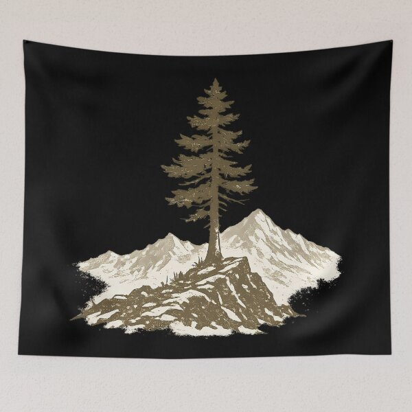 Item preview, Lone Pine Tree on Ridge designed and sold by Tactical Override.