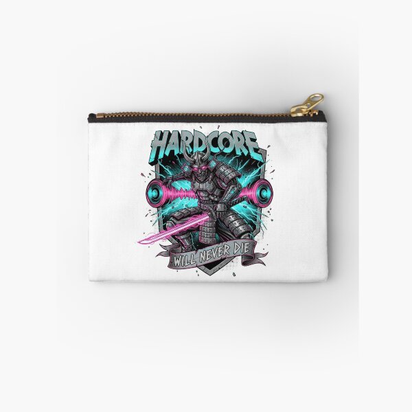 Item preview, Hardcore will never die samurai warrior designed and sold by RichTeeDesigns.