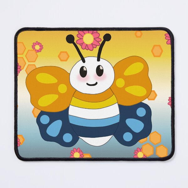 Item preview, Butter Bee Aroace Flag designed and sold by DaniCosmicArt.