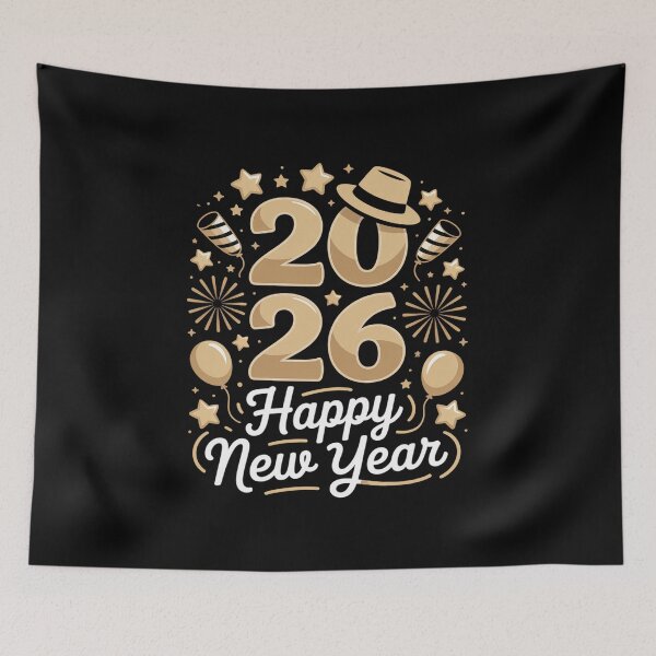 Item preview, Happy New Year Party 2026 Ballon Family Matching Men Women designed and sold by KristieRamsey.