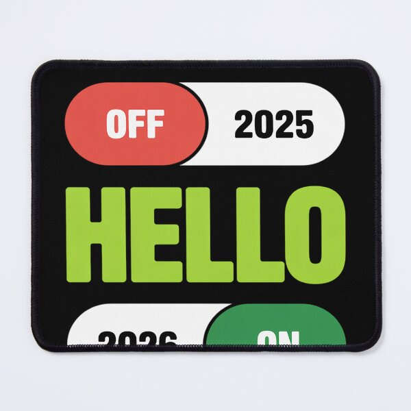 Item preview, Happy New Year 2026 Goodbye 2025 Hello 2026 designed and sold by KristieRamsey.
