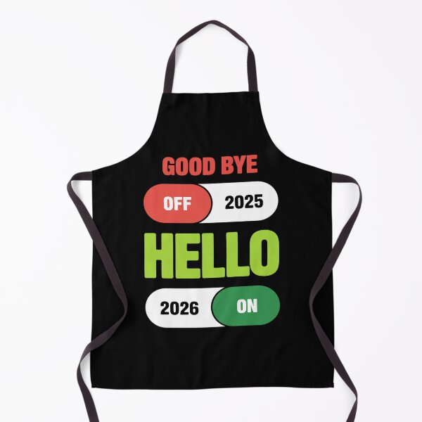 Item preview, Happy New Year 2026 Goodbye 2025 Hello 2026 designed and sold by KristieRamsey.