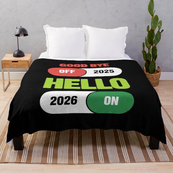 Item preview, Happy New Year 2026 Goodbye 2025 Hello 2026 designed and sold by KristieRamsey.
