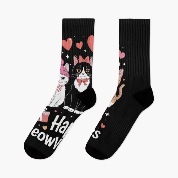 Item preview, Happy Meowentines Cute Valentine Cat Lovers Girls Women Kid designed and sold by KristieRamsey.