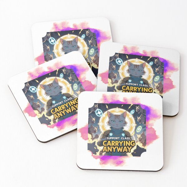 Item preview, Support Class Carrying Anyway gaming meme designed and sold by SloganSauce.