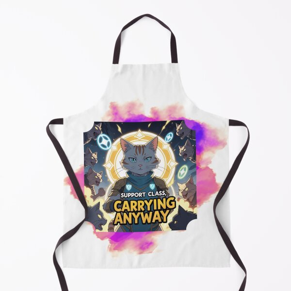 Item preview, Support Class Carrying Anyway gaming meme designed and sold by SloganSauce.