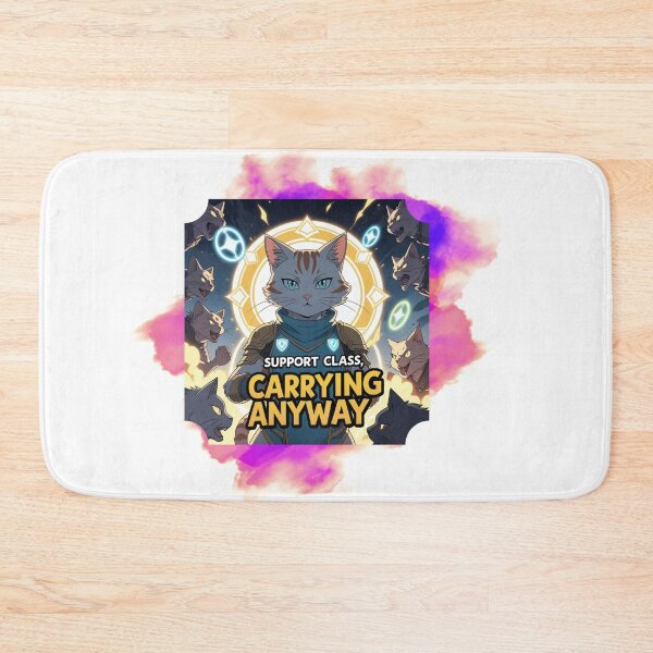 Item preview, Support Class Carrying Anyway gaming meme designed and sold by SloganSauce.