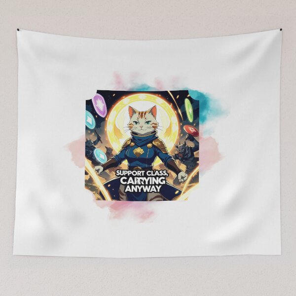 Item preview, Support Class Carrying Anyway co op gaming designed and sold by SloganSauce.