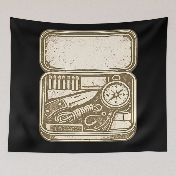 Item preview, Open Survival Tin designed and sold by Tactical Override.