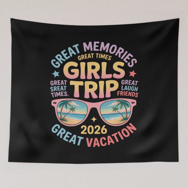 Item preview, Girls Trip 2026, Girls Weekend 2026 for Summer Vacation designed and sold by KristieRamsey.