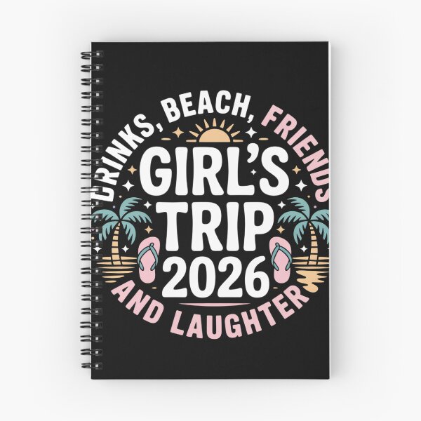 Item preview, Girls Trip 2026 Beach Friends Drinks Vacation designed and sold by KristieRamsey.