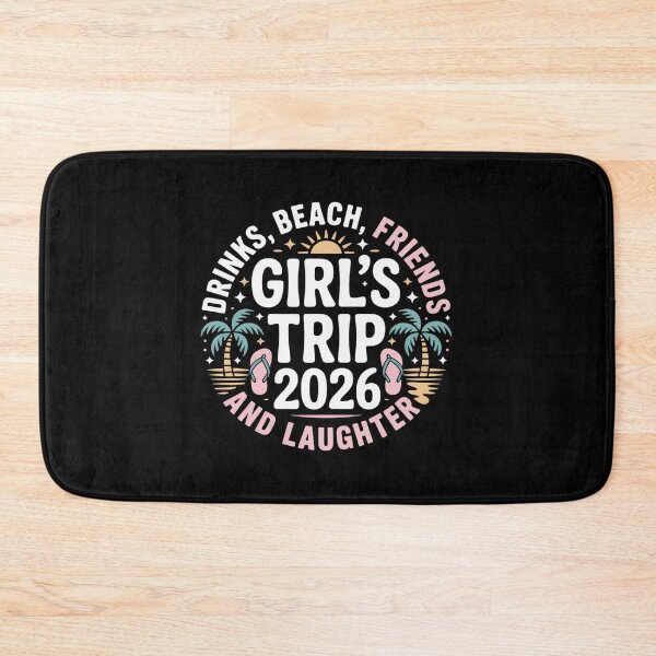 Item preview, Girls Trip 2026 Beach Friends Drinks Vacation designed and sold by KristieRamsey.