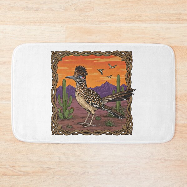 Item preview, Desert Roadrunner Bird Southwest Landscape designed and sold by TeeARTHY.