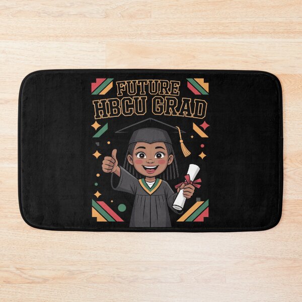 Item preview, Future HBCU Grad kids Black Girl Afro Black History Month designed and sold by traceydowns.