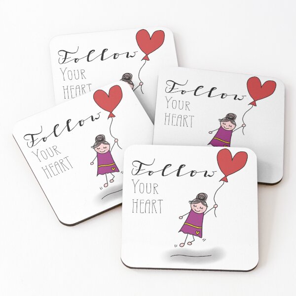 Item preview, Follow your heart designed and sold by Carlottasshop.