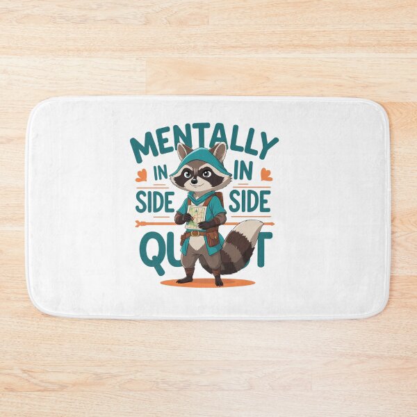 Item preview, Mentally in a Side Quest rpg humor designed and sold by SloganSauce.