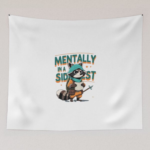 Item preview, Mentally in a Side Quest gamer mindset designed and sold by SloganSauce.