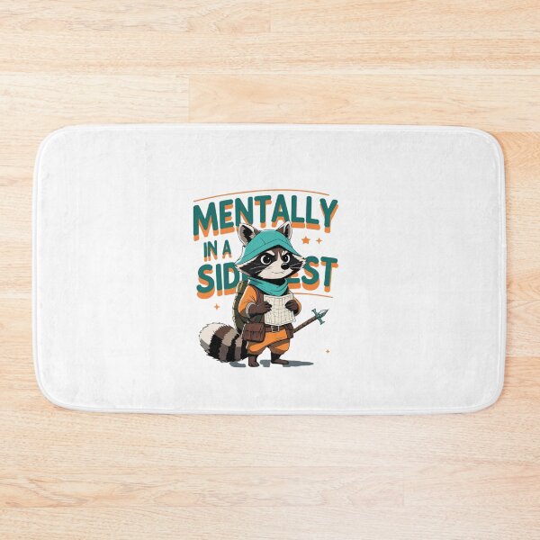 Item preview, Mentally in a Side Quest gamer mindset designed and sold by SloganSauce.