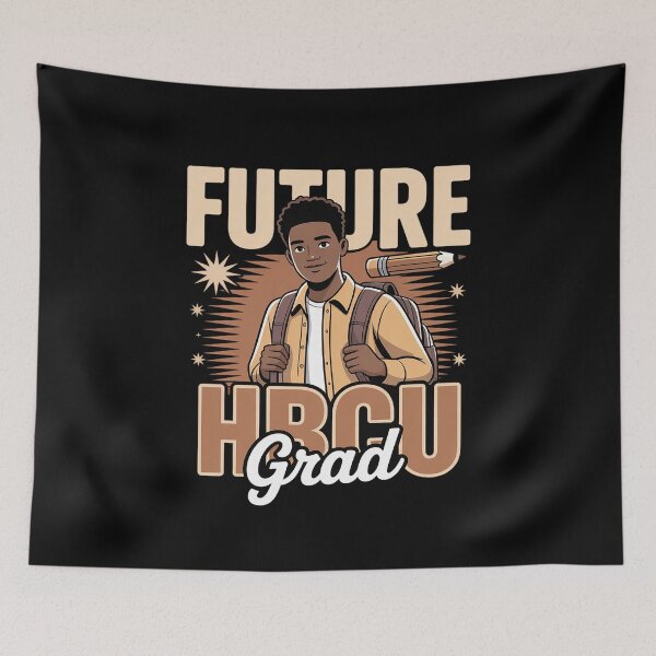 Item preview, Future HBCU Grad Black Boy Graduation History HBCU Kids designed and sold by KristieRamsey.