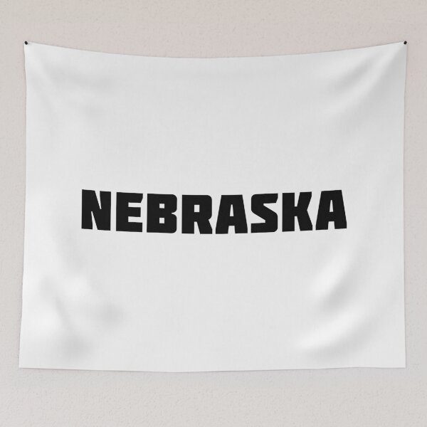 Item preview, Nebraska, States Typography  designed and sold by Memes N Lore .